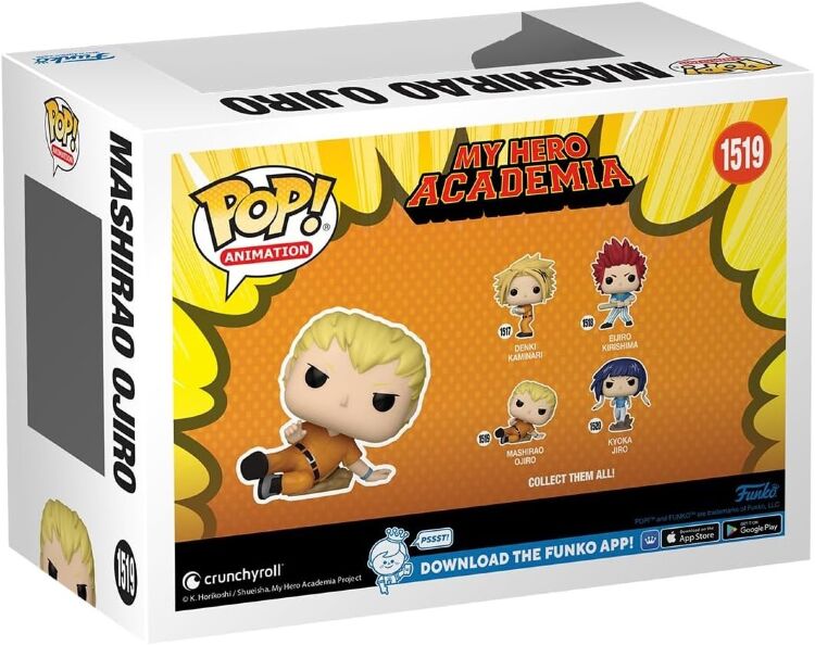 Фігурка Funko Animation My Hero Academia Mashirao Ojiro фанко Моя Геройська Академія 1519 Фігурка Funko Animation My Hero Academia Mashirao Ojiro фанко Моя Геройська Академія 1519