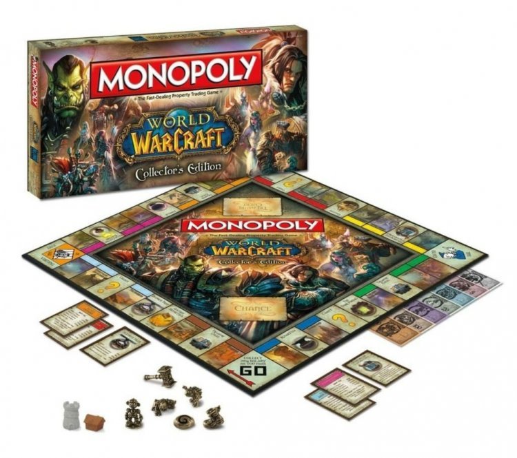 Настольная игра Monopoly: World of Warcraft Collectors Edition (Монополия Варкрафт)