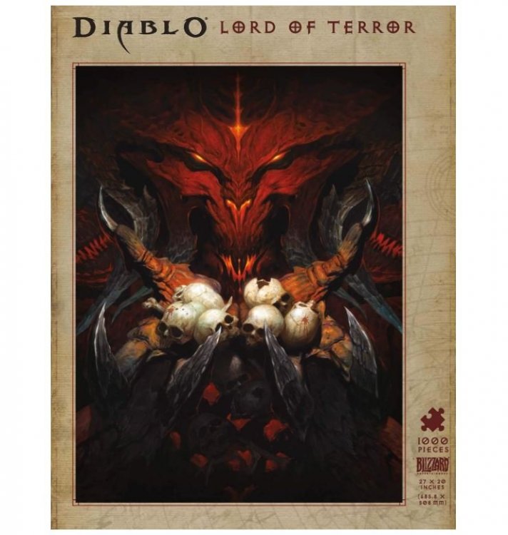 Пазл Diablo Lord of Terror Puzzle Діабло 1000-Piece