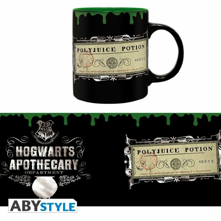 Чашка Abystyle Harry Potter Polyjuice Potion Mug Гарри Поттер Оборотное зелье 320 мл   Чашка Abystyle Harry Potter Polyjuice Potion Mug Гарри Поттер Оборотное зелье 320 мл