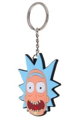 Брелок Рік і Морті Rick And Morty №9 Двосторонній Об'ємний 3D брелок