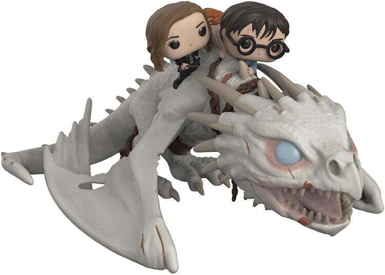 Фігурка Funko Rides: Ukrainian Ironbelly Gringotts Dragon with Harry, Ron, Hermione Фанко Український Залізнобрюх 93