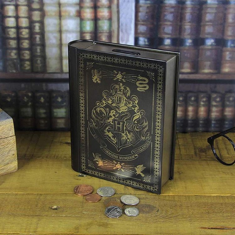 Скарбничка Книга Harry Potter Coin Bank Money Safe Book (метал) Скарбничка Книга Harry Potter Coin Bank Money Safe Book (метал)