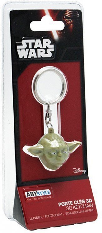 Брелок 3D Star Wars Yoda Keychain Зоряні війни Йода Брелок 3D Star Wars Yoda Keychain Зоряні війни Йода