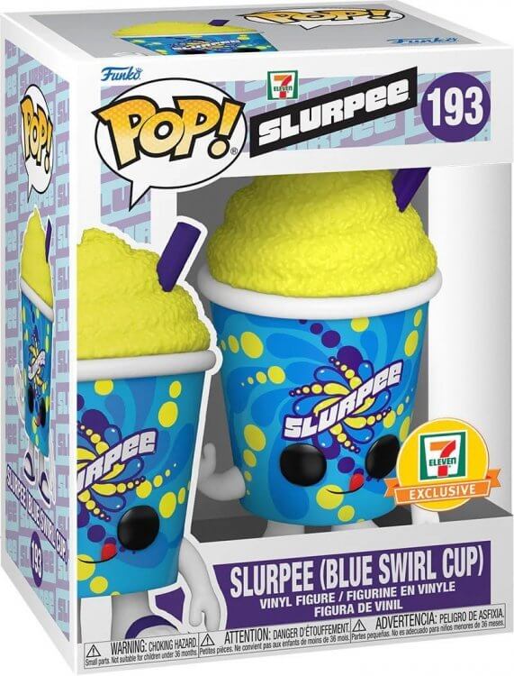 Фігурка Funko Pop Slurpee Blue Swirl Cup фанко Exclusive 7 Eleven 193 Фігурка Funko Pop Slurpee Blue Swirl Cup фанко Exclusive 7 Eleven 193