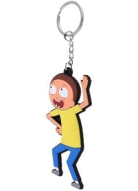 Брелок Рик и Морти Rick And Morty №8 Двухсторонний Объемный 3D брелок 