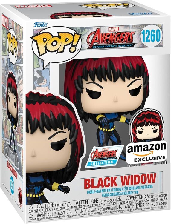 Фигурка Funko Marvel Black Widow фанко Чёрная вдова (Amazon Exclusive) 1260 Фигурка Funko Marvel Black Widow фанко Чёрная вдова (Amazon Exclusive) 1260