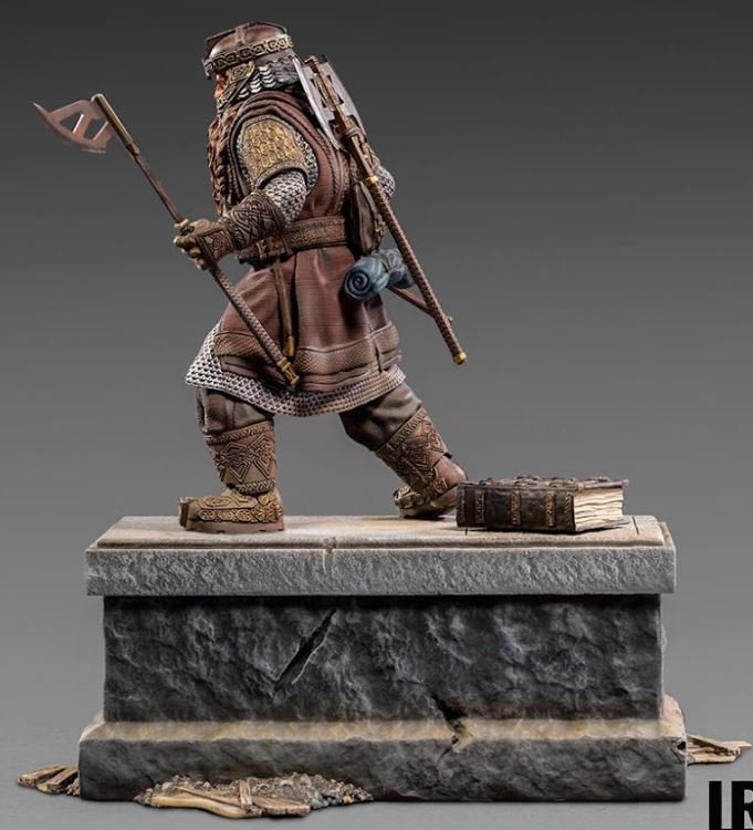 Статуетка LORD OF THE RINGS Gimli 1/10 Statue (Володар кілець) Iron Studio