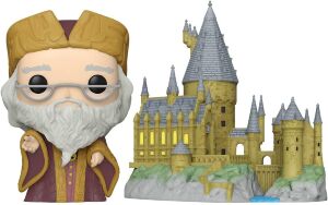 Фігурка Funko Town: Harry Potter 20th Anniversary Dumbledore with Hogwarts Дамблдор Хогвартс фанко 27