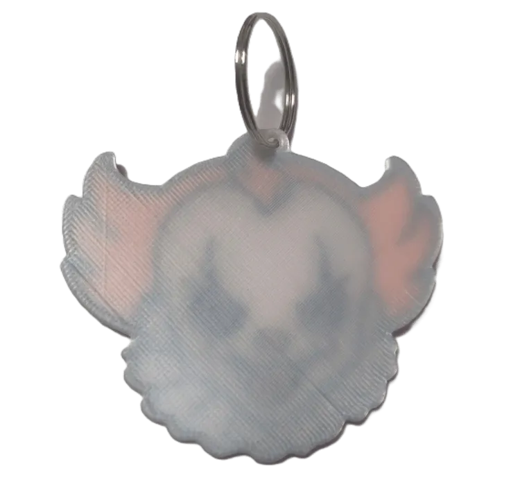 Брелок Pennywise IT Keychain ABS пластик Пеннивайз Оно 7 см.