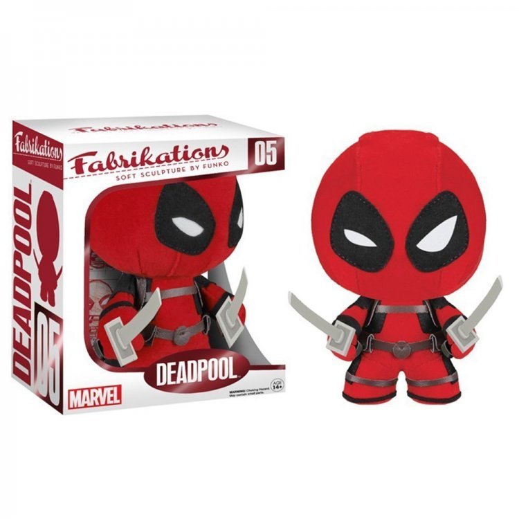 Мягкая игрушка Fabrikations Funko Marvel: Deadpool Plush