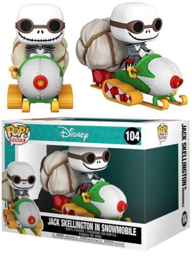 Фігурка Funko Ride: Nightmare Before Christmas - Jack and Snowmobile Кошмар перед Різдвом 104 Фігурка Funko Ride: Nightmare Before Christmas - Jack and Snowmobile Кошмар перед Різдвом 104