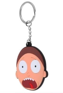 Брелок Рик и Морти Rick And Morty №10 Двухсторонний Объемный 3D брелок 