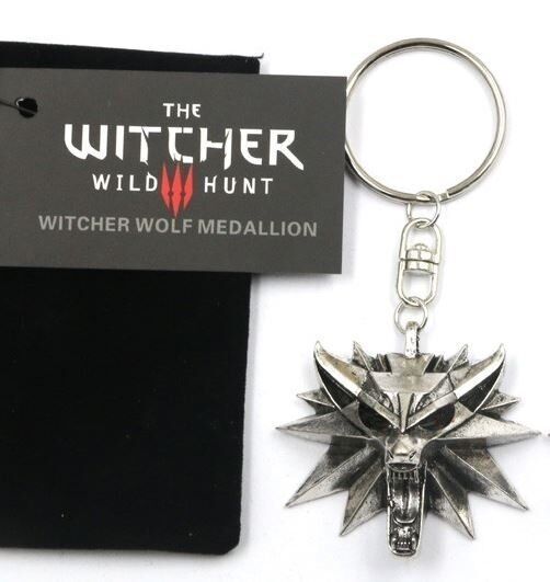 Брелок 3D Відьмак (The Witcher) метал