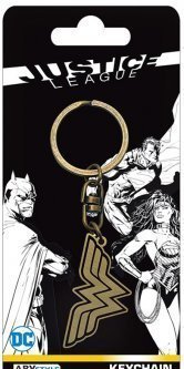 Брелок DC Comics Wonder Woman Logo Keychain Дс Чудо жінка Брелок DC Comics Wonder Woman Logo Keychain Дс Чудо жінка