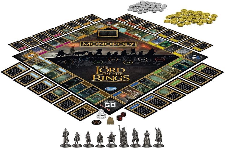 Монополія настільна гра Monopoly: The Lord of The Rings Edition Board Game Володар кілець (примята упаковка) Монополія настільна гра Monopoly: The Lord of The Rings Edition Board Game Володар кілець (примята упаковка)