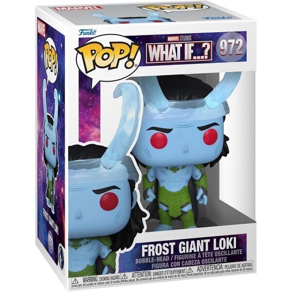 Фігурка Funko Marvel What If Frost Giant Loki Фанко Локі 972 Фігурка Funko Marvel What If Frost Giant Loki Фанко Локі 972