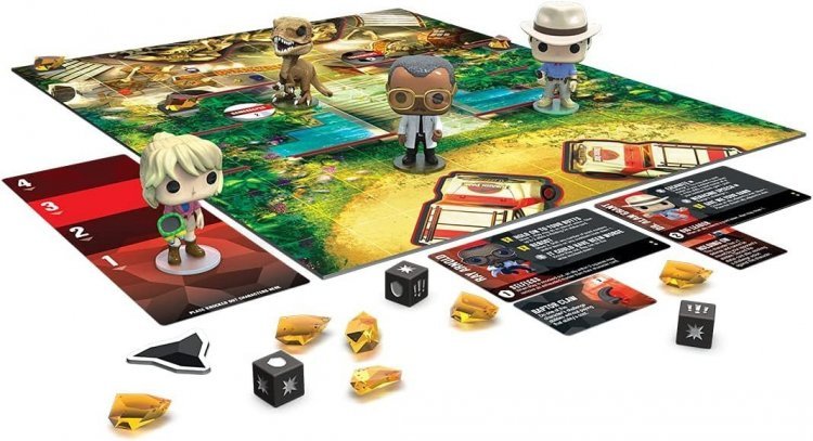 Настольная игра Funkoverse: Jurassic Park Фанко Парк Юрского периода 100 Настольная игра Funkoverse: Jurassic Park Фанко Парк Юрского периода 100