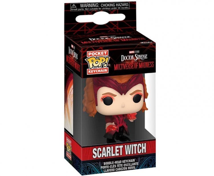 Брелок Funko Pocket Pop Marvel Scarlet Witch Фанко Червона Відьма Брелок Funko Pocket Pop Marvel Scarlet Witch Фанко Червона Відьма