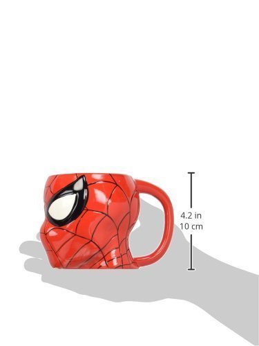 Чашка Marvel Comics Spiderman 3D Sculpted ceramic Mug Чашка Marvel Comics Spiderman 3D Sculpted ceramic Mug