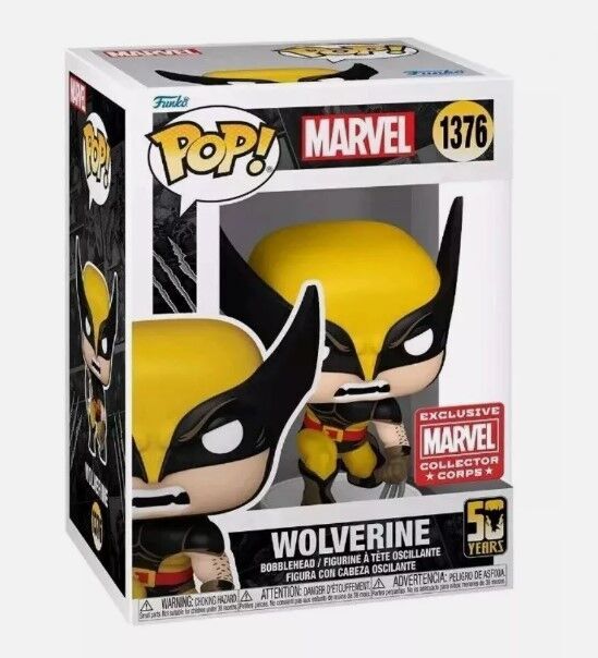 Фігурка Funko Marvel: Wolverine фанко Росомаха (Collector Corps Exclusive) 1376 Фігурка Funko Marvel: Wolverine фанко Росомаха (Collector Corps Exclusive) 1376