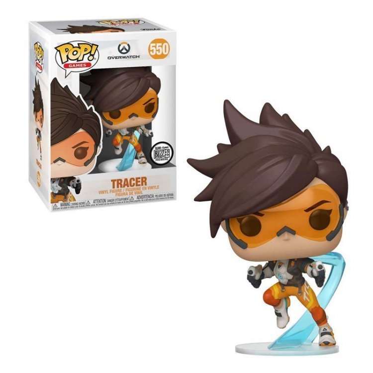 Фигурка Funko Pop Overwatch Tracer Трейсер Фанко (Blizzard Exclusive) 550 Фигурка Funko Pop Overwatch Tracer Трейсер Фанко (Blizzard Exclusive) 550