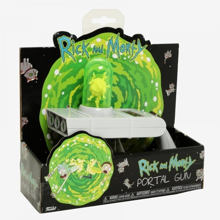 Портальная пушка Рик и Морти Funko Toy: Rick and Morty - Portal Gun Портальная пушка Рик и Морти Funko Toy: Rick and Morty - Portal Gun