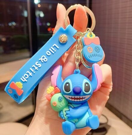 Брелок підвіска на рюкзак Stitch Blue Стич 3D Keychain Backpack 2 Брелок підвіска на рюкзак Stitch Blue Стич 3D Keychain Backpack 2