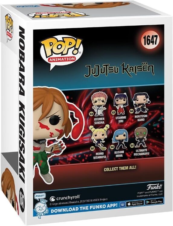 Фігурка Funko Jujutsu Kaisen: Nobara Kugisaki фанко Нобара Кугісакі Магічна битва (Amazon Exclusive) 1647