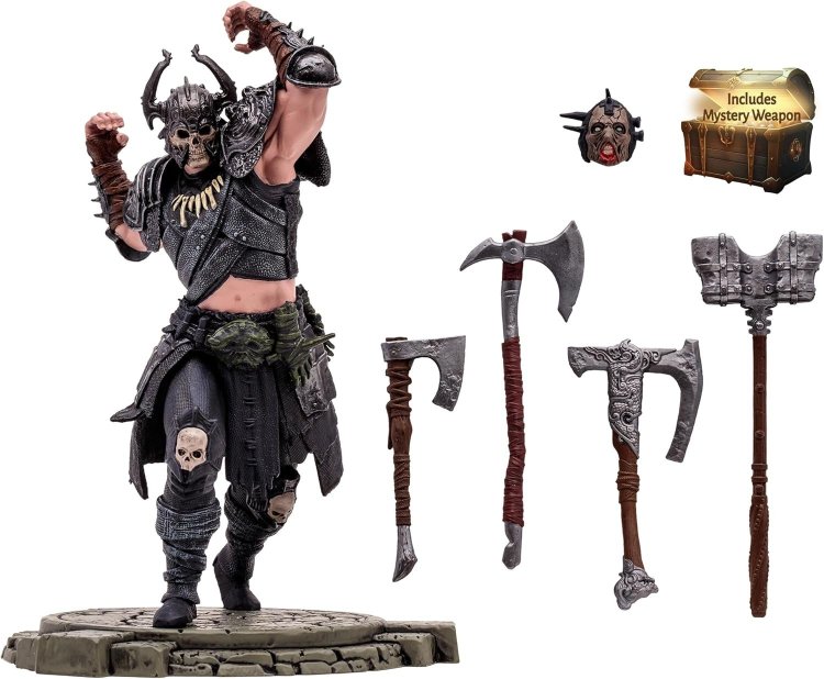 Фигурка McFarlane Diablo IV Whirlwind Barbarian Common Figure Диабло Варвар 20 см. Фигурка McFarlane Diablo IV Whirlwind Barbarian Common Figure Диабло Варвар 20 см.