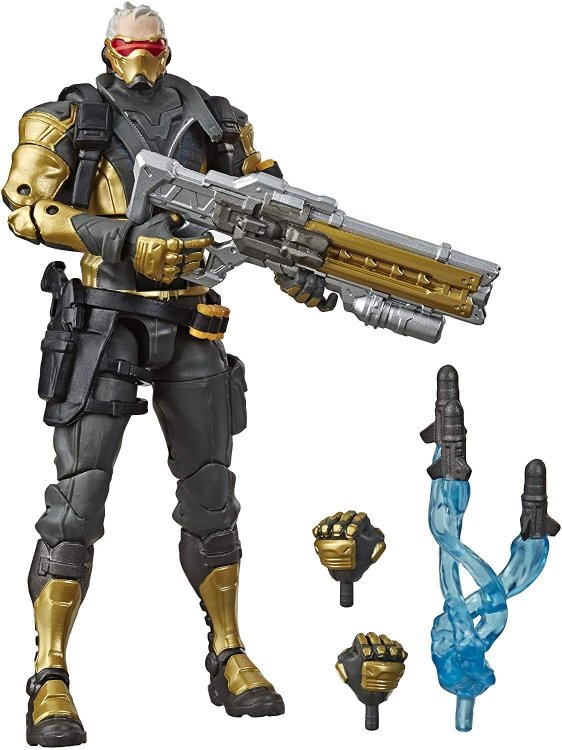 Фигурка Overwatch Ultimates Series Soldier 76 GOLD Collectible Action Figure Фигурка Overwatch Ultimates Series Soldier 76 GOLD Collectible Action Figure