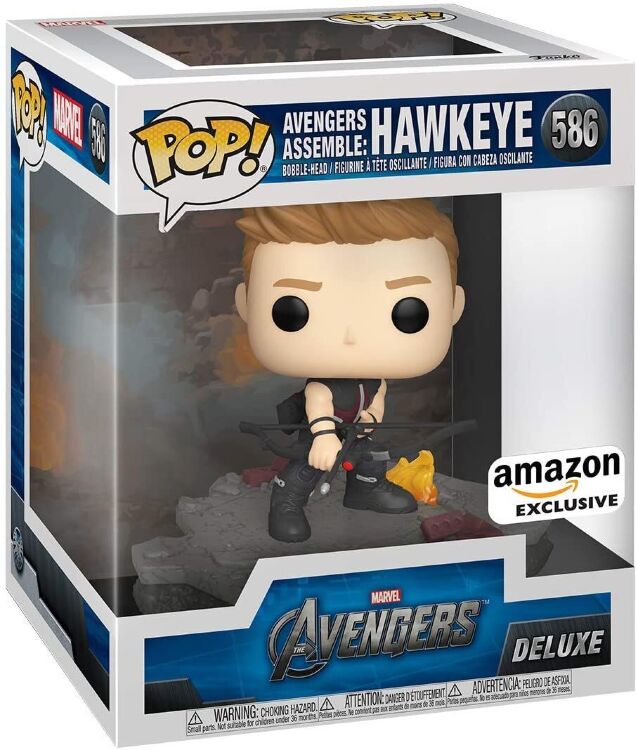 Фігурка Funko Marvel Avengers Assemble Series Hawkeye (Amazon Exclusive) Соколине око фанко 586 Фігурка Funko Marvel Avengers Assemble Series Hawkeye (Amazon Exclusive) Соколине око фанко 586