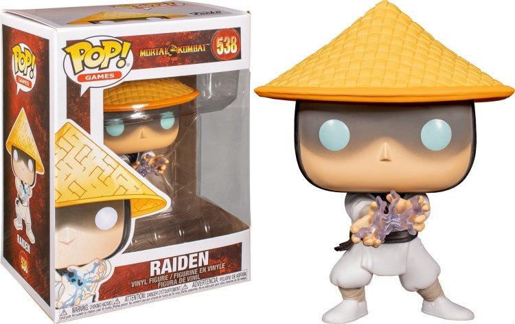 Фигурка Funko Pop Mortal Kombat Raiden Райдэн 538 Фигурка Funko Pop Mortal Kombat Raiden Райдэн 538