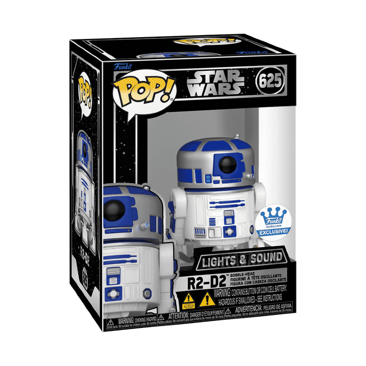 Фигурка Funko Star Wars R2-D2 Lights and Sounds Фанко Р2-Д2 Exclusive 625 Фигурка Funko Star Wars R2-D2 Lights and Sounds Фанко Р2-Д2 Exclusive 625