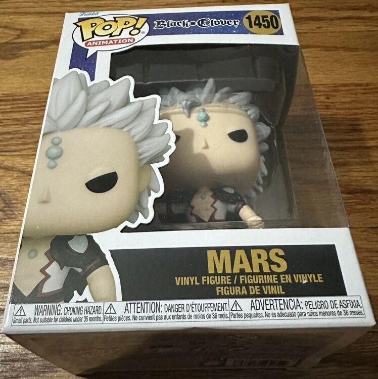 Фігурка Funko Black Clover Mars фанко Чорний Клевер Марс (GameStop Exclusive) 1450 Фігурка Funko Black Clover Mars фанко Чорний Клевер Марс (GameStop Exclusive) 1450