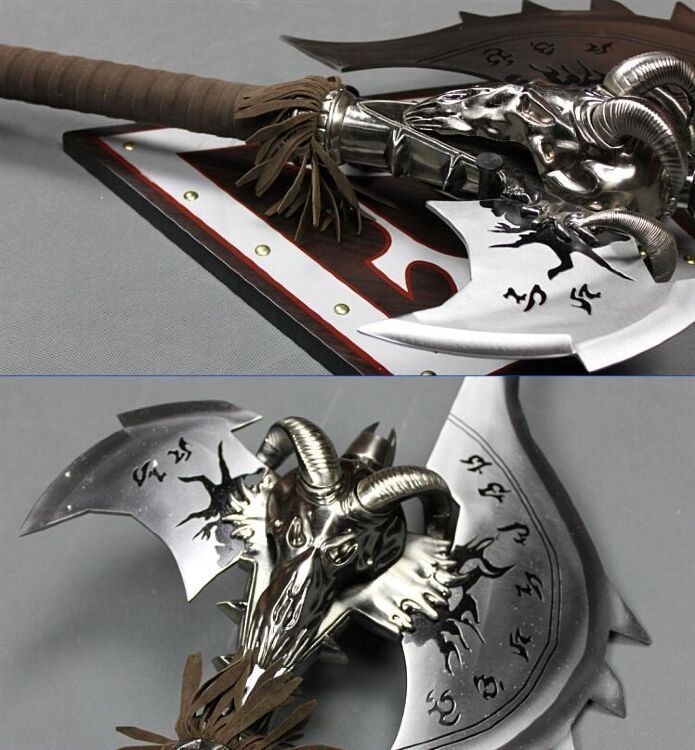 World of Warcraft Shadowmourne Axe 1 : 1 Full Metal