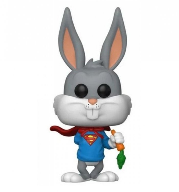Фигурка DC Funko Looney Tunes 80th Bugs Bunny as Superman Багз Банні Супермен 842 Фигурка DC Funko Looney Tunes 80th Bugs Bunny as Superman Багз Банні Супермен 842