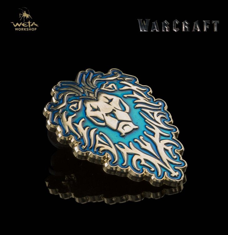 Значок Warcraft Alliance collectible Pin Alliance Icon Значок Warcraft Alliance collectible Pin Alliance Icon