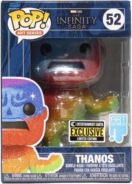 Фигурка Funko Pop Artist Series: Marvel Infinity Saga - Thanos (EE Exclusive) фанко Танос 52