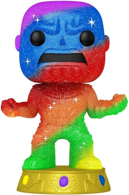 Фигурка Funko Pop Artist Series: Marvel Infinity Saga - Thanos (EE Exclusive) фанко Танос 52 Фигурка Funko Pop Artist Series: Marvel Infinity Saga - Thanos (EE Exclusive) фанко Танос 52