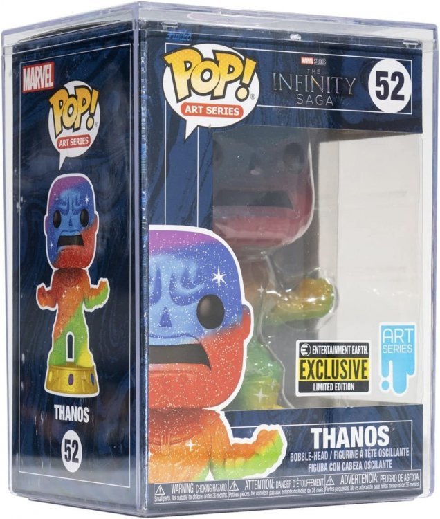 Фигурка Funko Pop Artist Series: Marvel Infinity Saga - Thanos (EE Exclusive) фанко Танос 52 Фигурка Funko Pop Artist Series: Marvel Infinity Saga - Thanos (EE Exclusive) фанко Танос 52