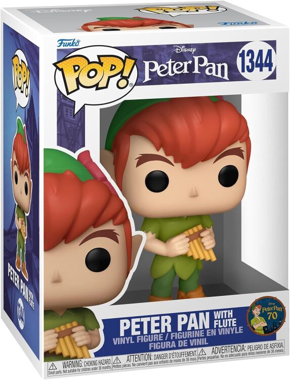 Фигурка Funko Pop Disney Peter Pan with Flute фанко Питер Пен 1344 Фигурка Funko Pop Disney Peter Pan with Flute фанко Питер Пен 1344