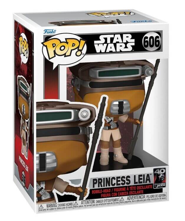 Фігурка Funko Star Wars: 40th Anniversary: Princess Leia фанко Зіркові війни Принцеса Лея 606 Фігурка Funko Star Wars: 40th Anniversary: Princess Leia фанко Зіркові війни Принцеса Лея 606