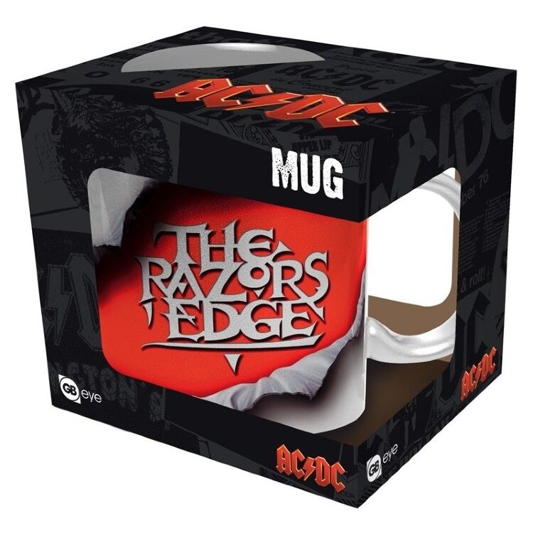 Чашка ABYSTYLE AC/DC Razors Edge Mug 320 мл Чашка ABYSTYLE AC/DC Razors Edge Mug 320 мл