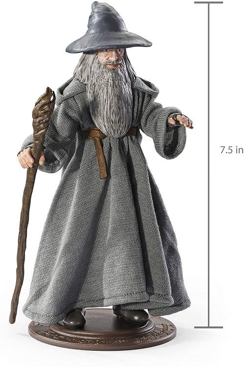 Фигурка Lord of The Rings BendyFigs Gandalf Action Figure Гендальф Фигурка Lord of The Rings BendyFigs Gandalf Action Figure Гендальф