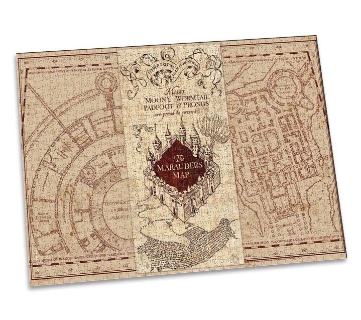 Пазл Гаррі Поттер Harry Potter Puzzle Marauders Map (Карта Мародерів 1000 деталей)