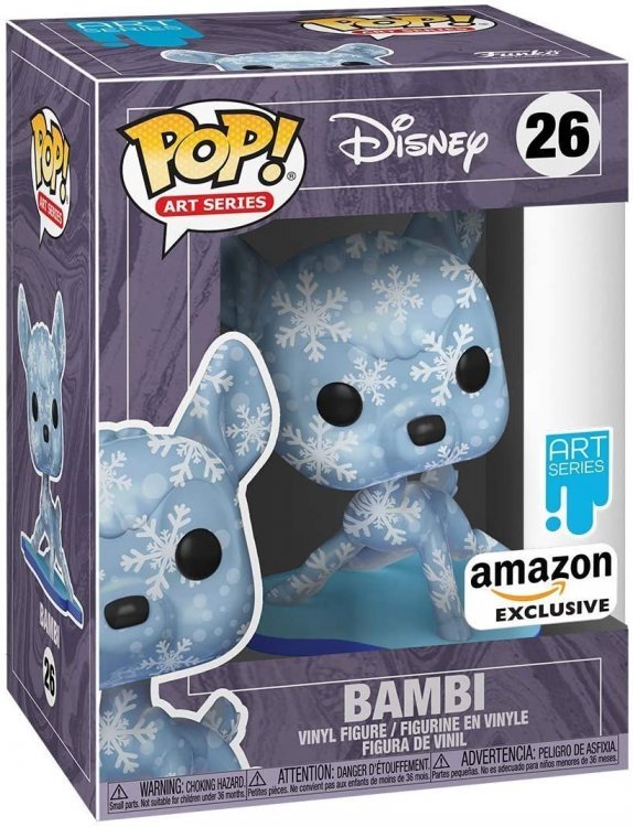Фигурка Funko Pop Artist Series: Disney - Bambi фанко Дисней Бэмби (Amazon Exclusive) 26 Фигурка Funko Pop Artist Series: Disney - Bambi фанко Дисней Бэмби (Amazon Exclusive) 26