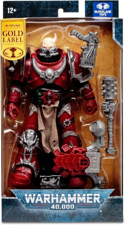 Фігурка McFarlane Warhammer 40000 Chaos Space Marine Word Bearer Action Figure (Gold Label)