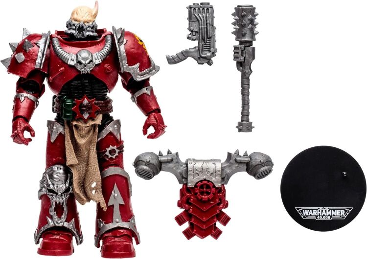 Фігурка McFarlane Warhammer 40000 Chaos Space Marine Word Bearer Action Figure (Gold Label)