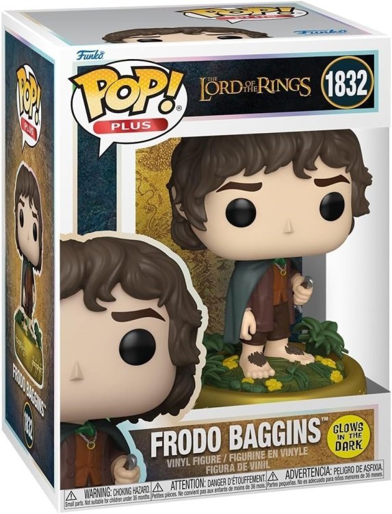 Фігурка Funko Plus: Lord Of The Rings Frodo Baggins фанко Володар кілець Фродо 1832 Фігурка Funko Plus: Lord Of The Rings Frodo Baggins фанко Володар кілець Фродо 1832